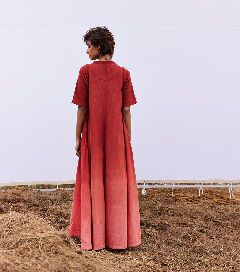 Brick jumpsuit by Khara Kapas in red for women Worldwide
