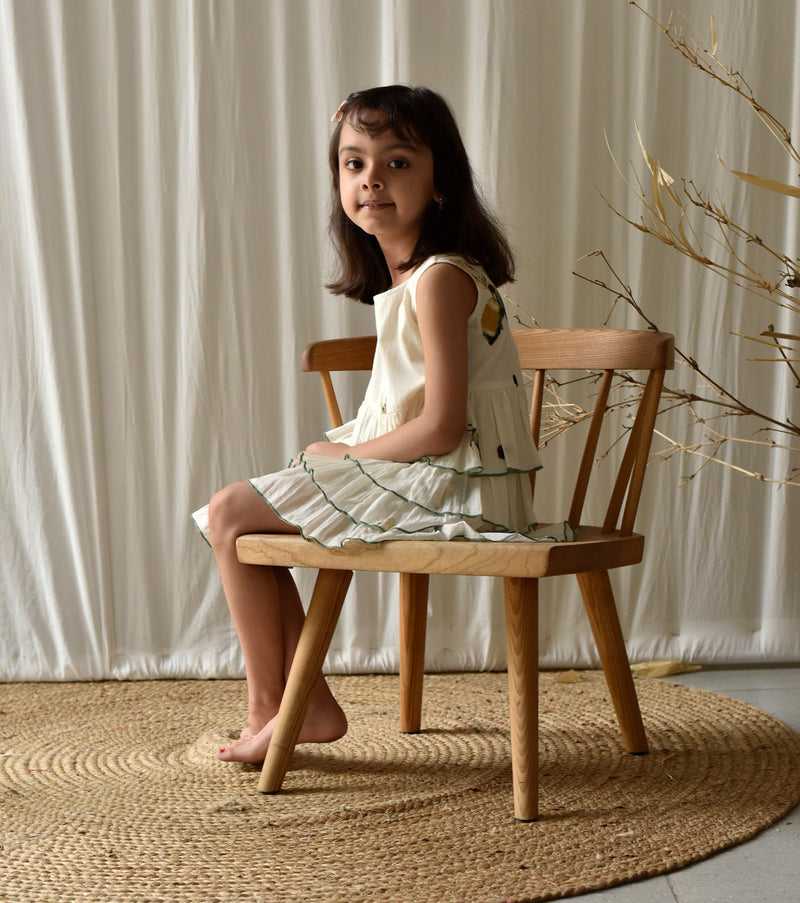 Busy Bee Frock Fashion Khara Kapas Kids