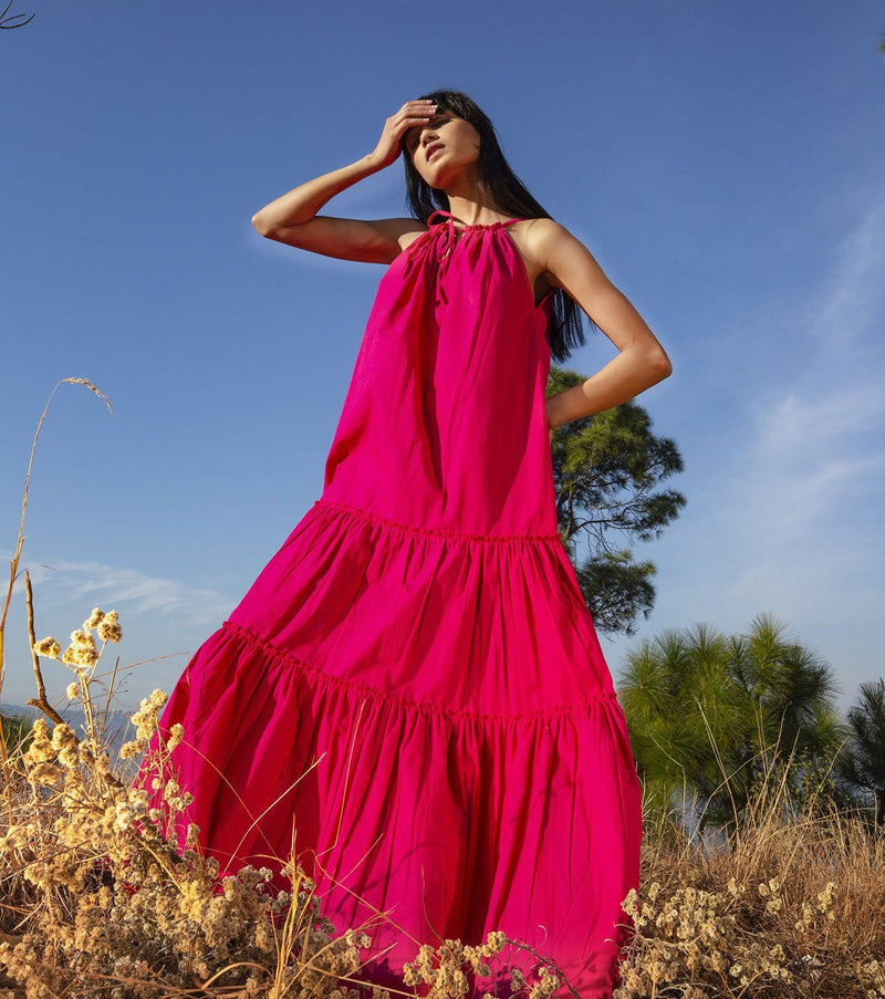 Call To Hope by Khara Kapas in red for women Worldwide