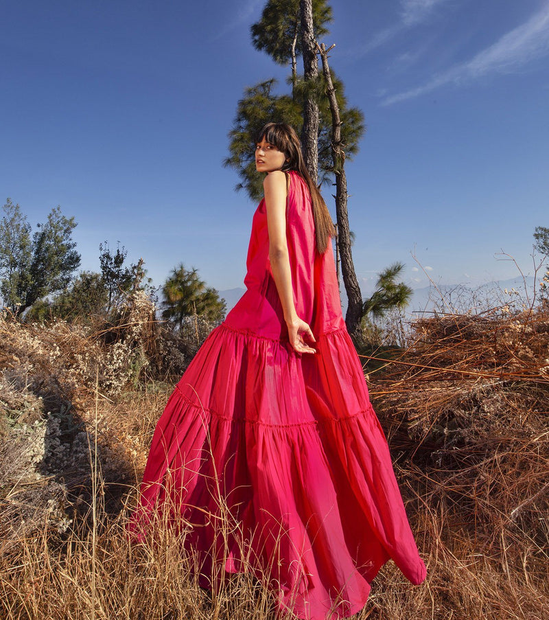 Call To Hope by Khara Kapas in red for women Worldwide