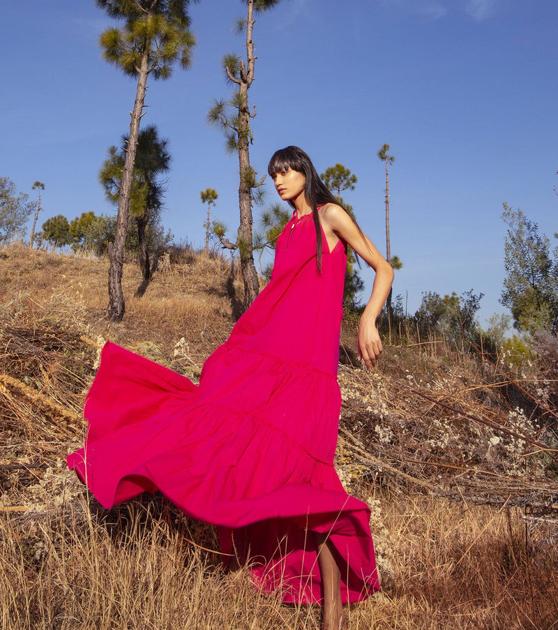 Call To Hope by Khara Kapas in red for women Worldwide