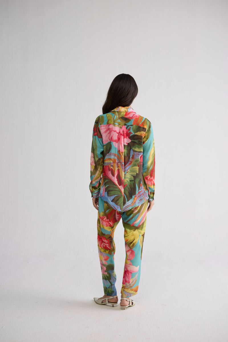 CAMPARI CO-ORD SET crepe co-ord set by YAM in multicolor for women Worldwide