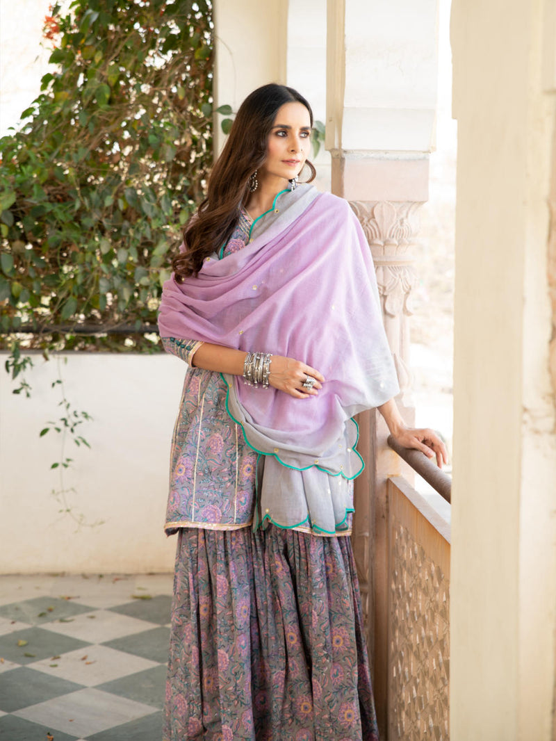 Chaand inaayat badli Kurta Sets by Maison Shefali for women Worldwide
