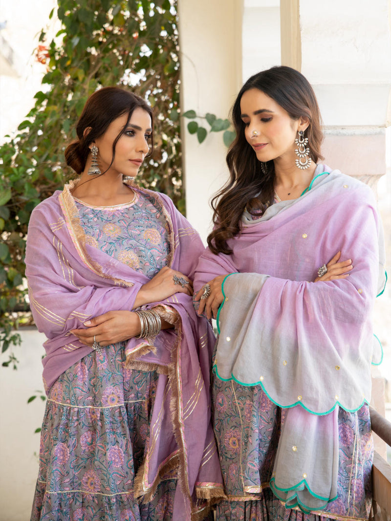 Chaand Inaya Skirt Set Lehenga Set by Maison Shefali for women Worldwide