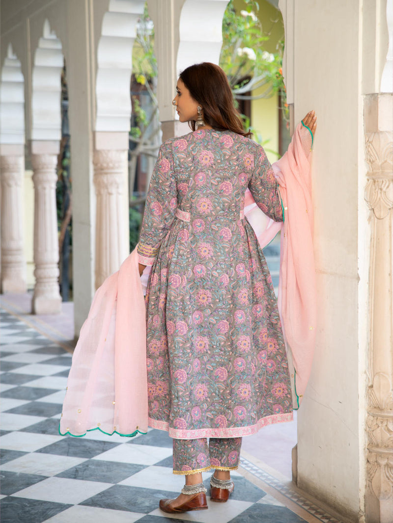 Chaand mohena baadli Kurta Sets by Maison Shefali for women Worldwide