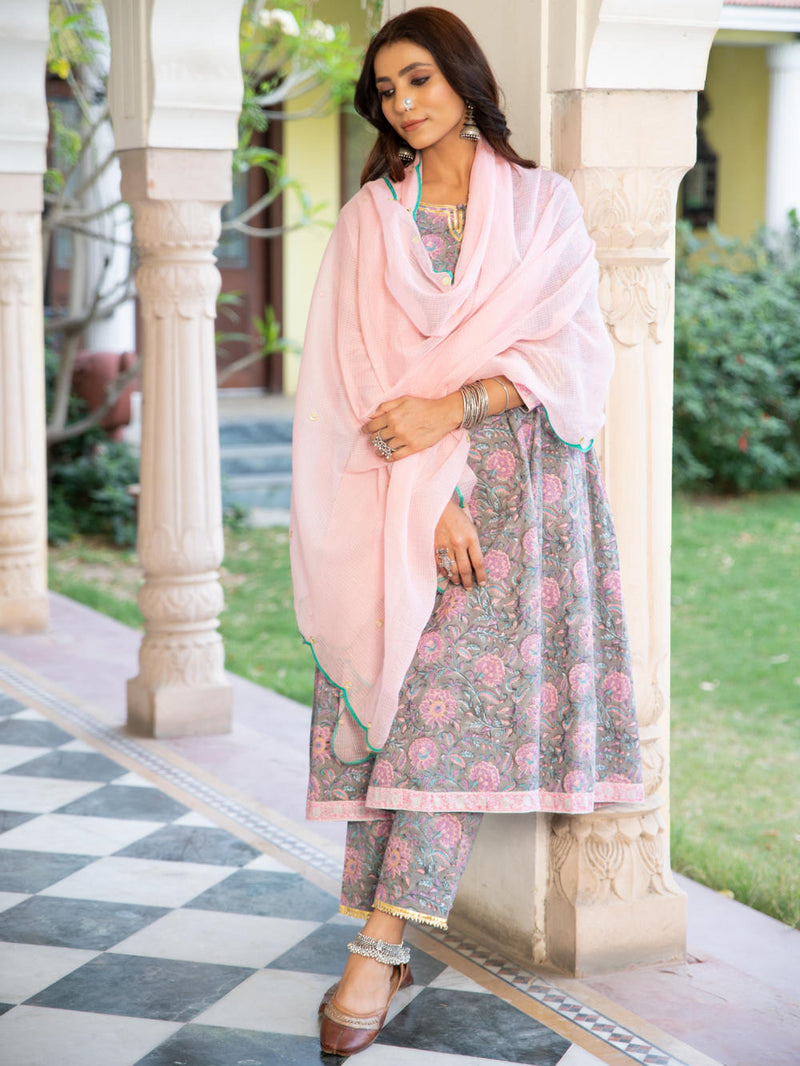 Chaand mohena baadli Kurta Sets by Maison Shefali for women Worldwide