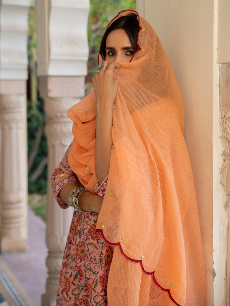 Chaand mohena Kurta Sets by Maison Shefali for women Worldwide
