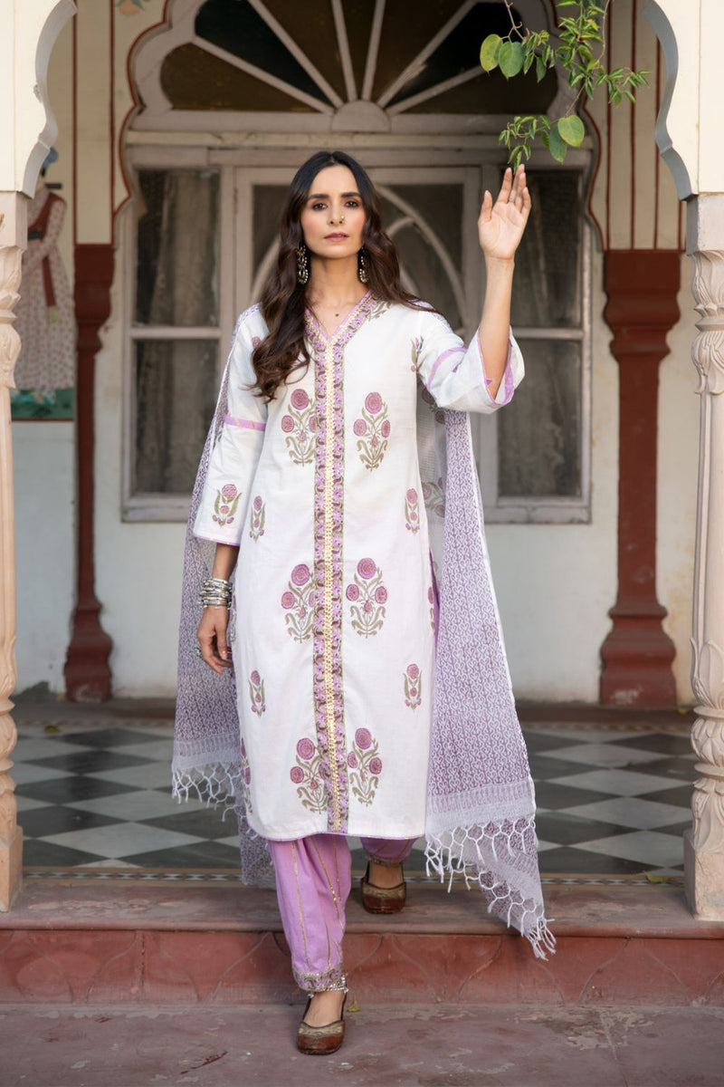 Chaand Sehar salwar Set by Maison Shefali for women Worldwide