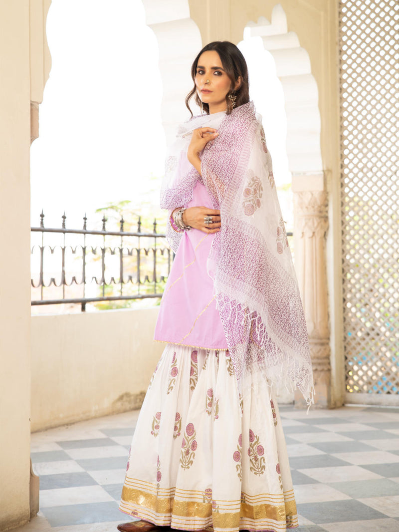 Chaand Sharanya Kurta Sets by Maison Shefali for women Worldwide