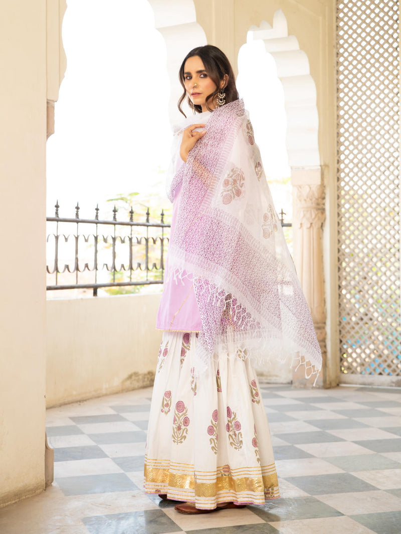 Chaand Sharanya Kurta Sets by Maison Shefali for women Worldwide