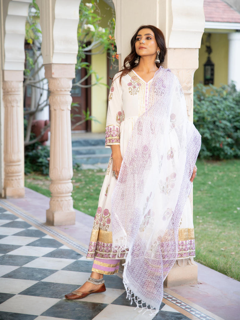 Chaand tahira Firoza Kurta Sets by Maison Shefali for women Worldwide