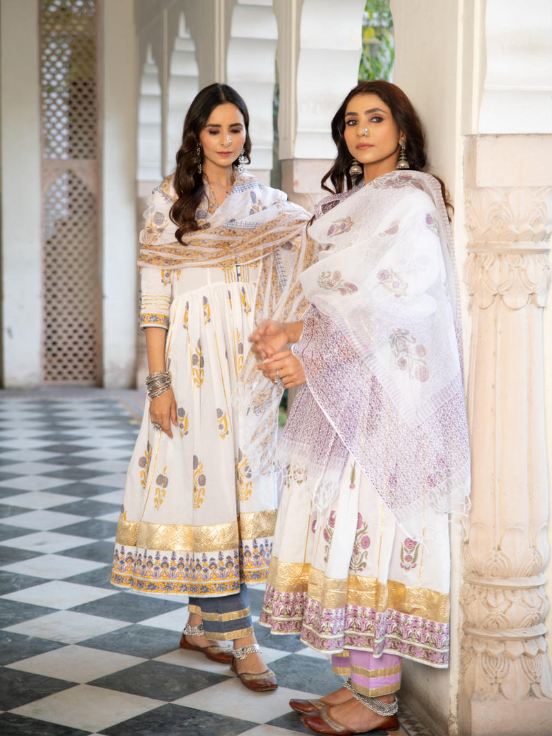 Chaand tahira Firoza Kurta Sets by Maison Shefali for women Worldwide