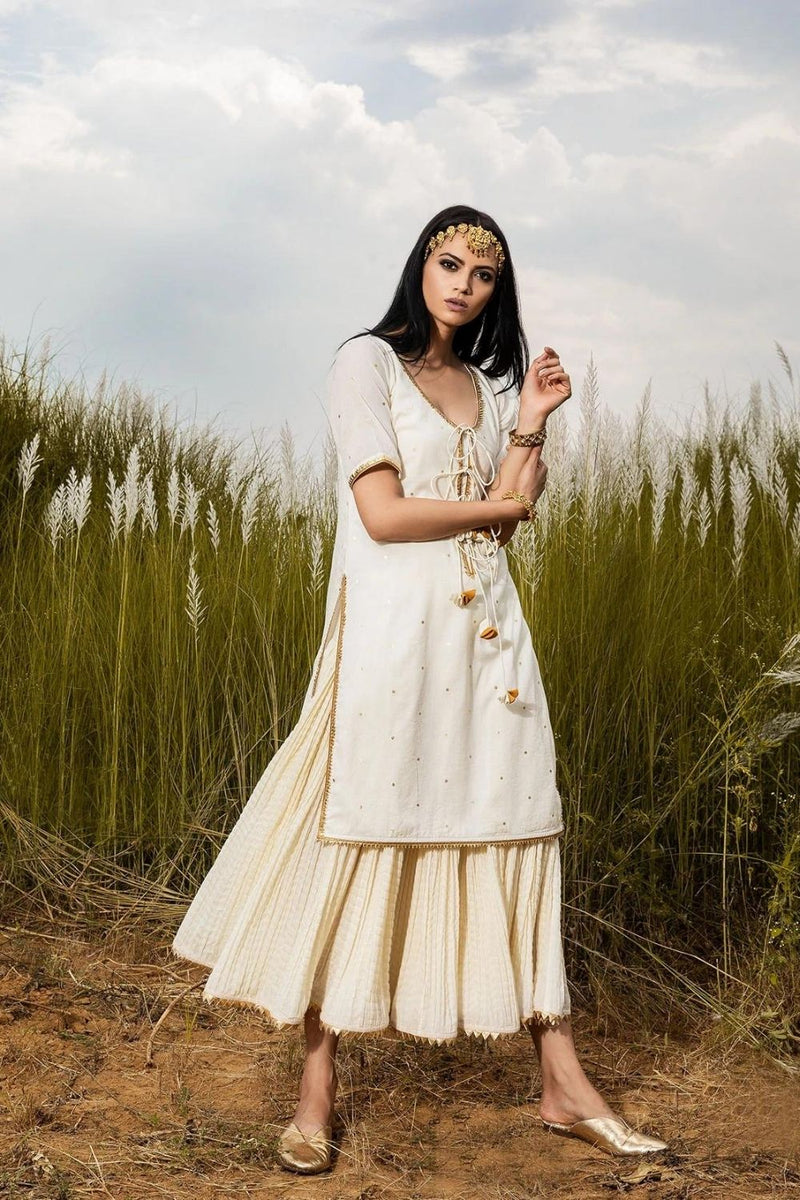 Chaandni Chola Kurta Sets by Khara Kapas for women Worldwide