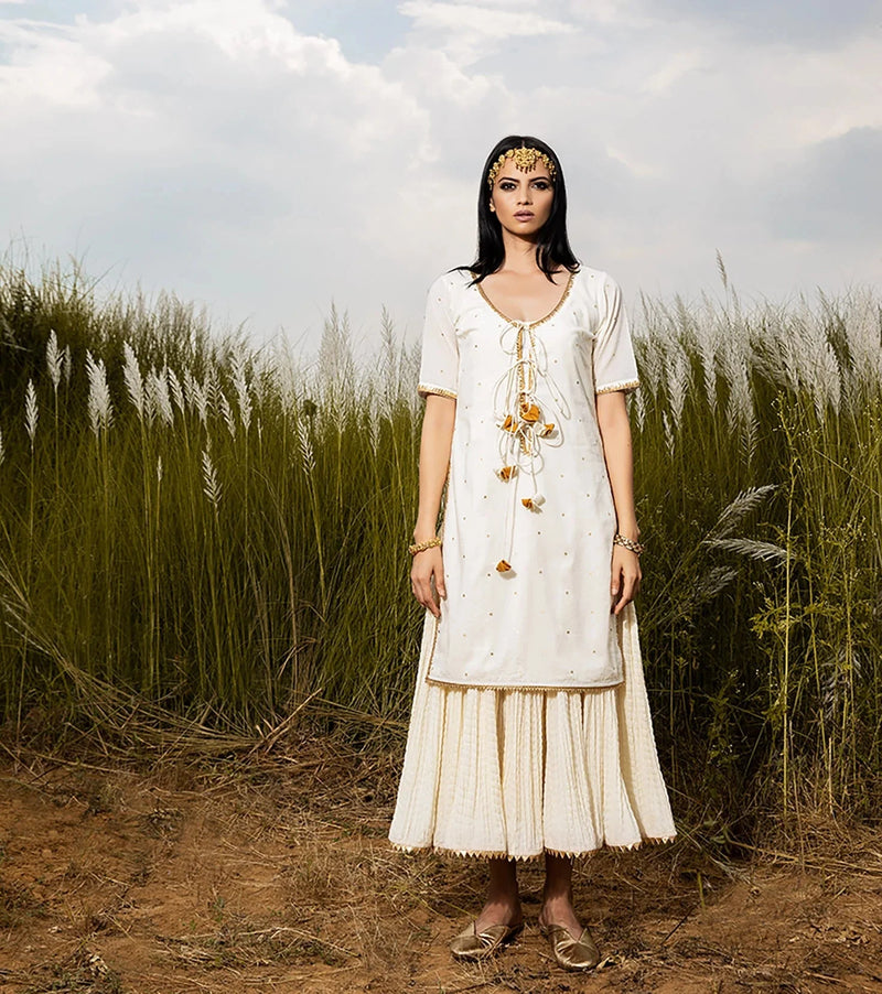 Chaandni Chola Kurta Sets by Khara Kapas for women Worldwide