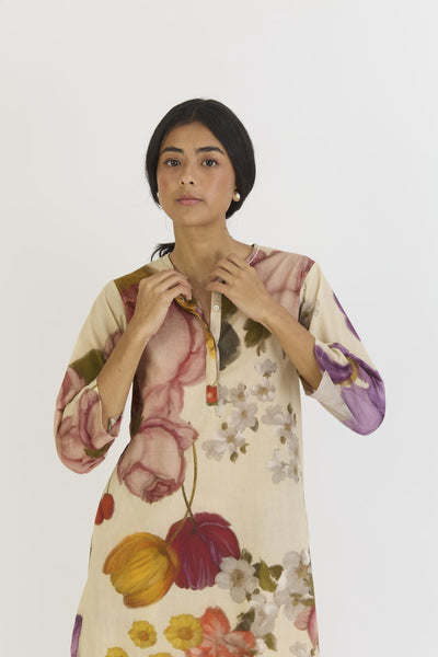 CHERIMOYA LONG KURTA SET