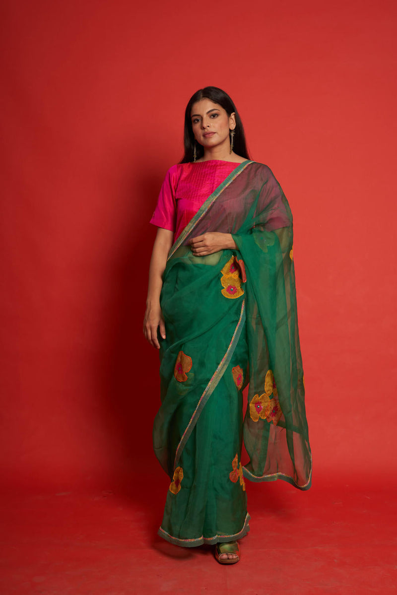 Cherry Sarees by Priti Prashant for women Worldwide