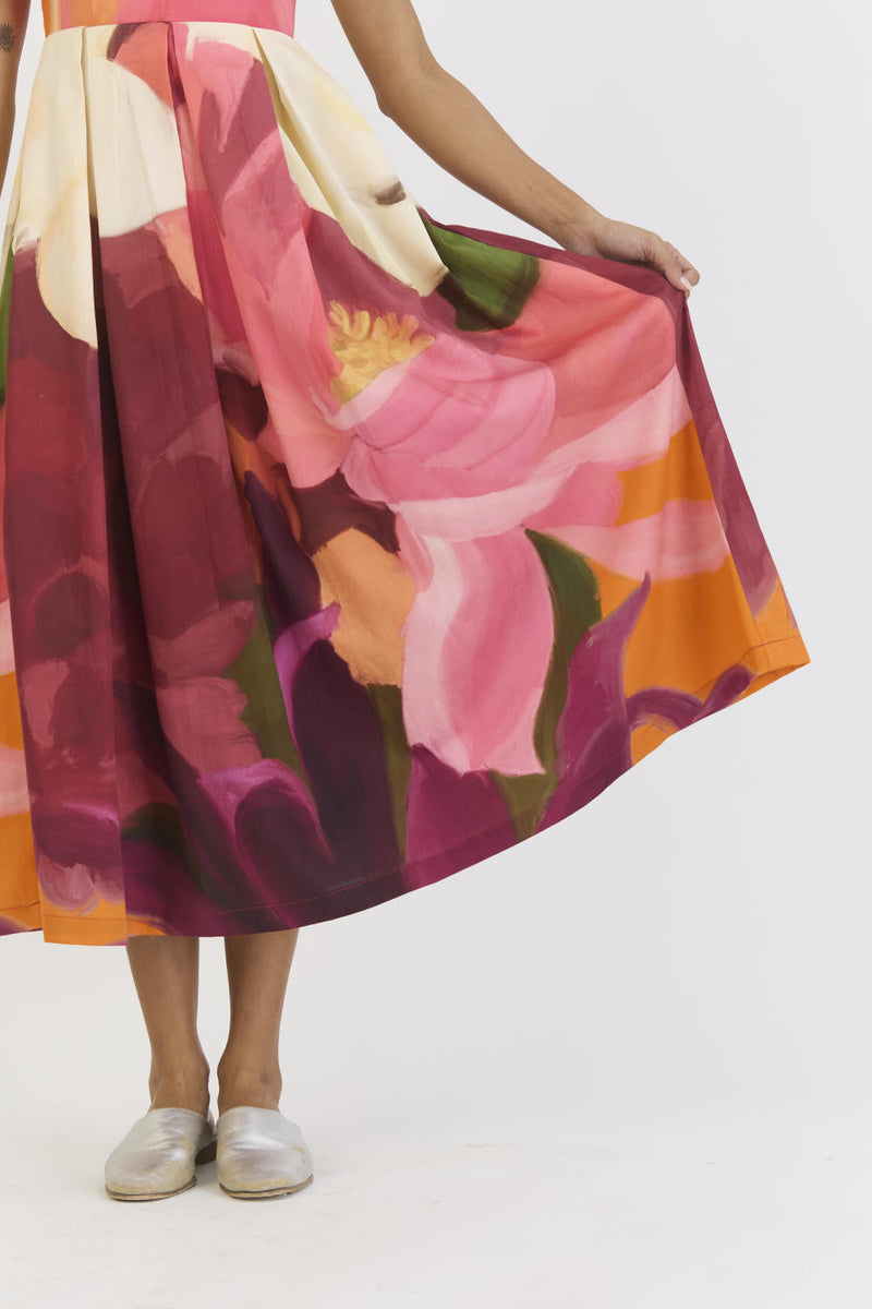 CHERRY BRALETTE DRESS satin by Yam in multi color for women Worldwide