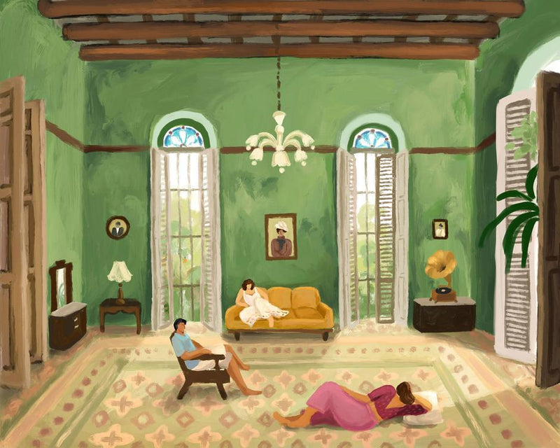 Chilling in Havana Art Richa Kashelkar