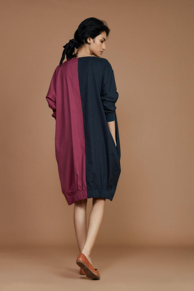 Color Block Shift Dress Dress by Mati for women Worldwide