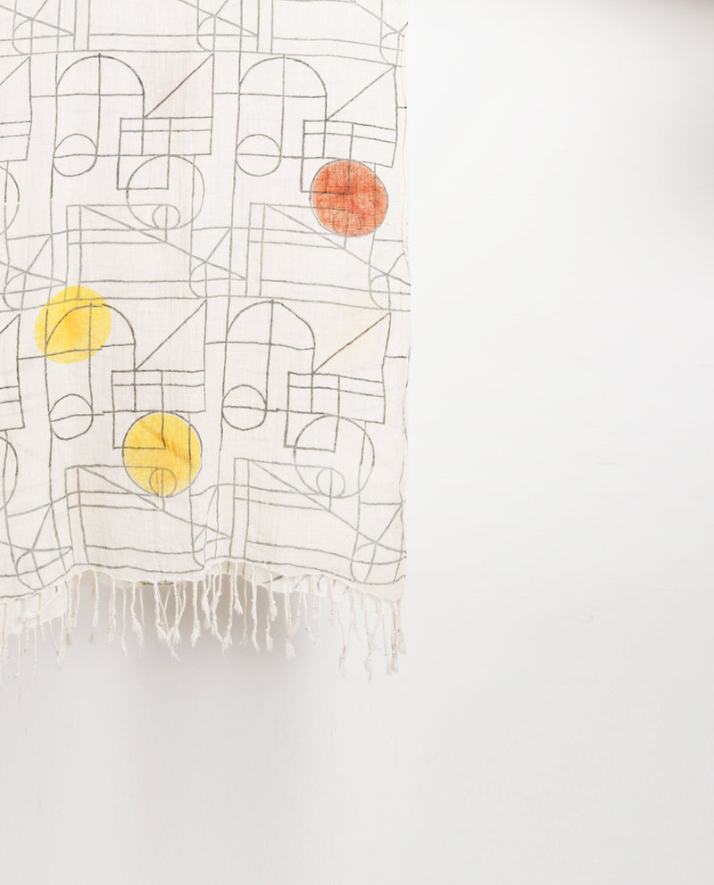 CROSS LINES SCARF by Rias for women Worldwide