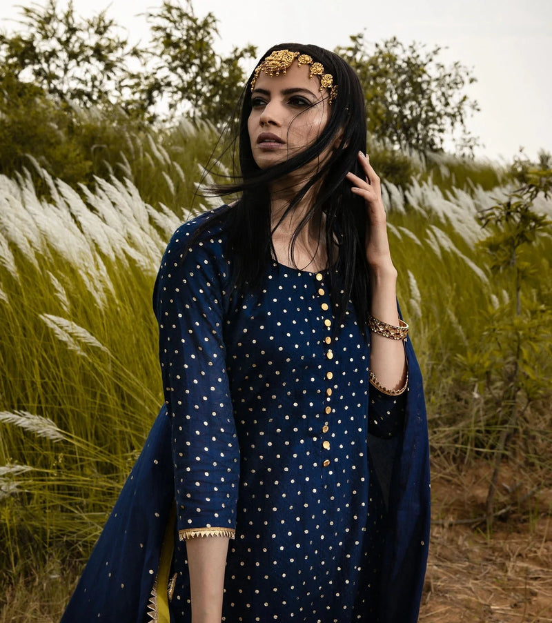 Damini Kurta Sets by Khara Kapas for women Worldwide