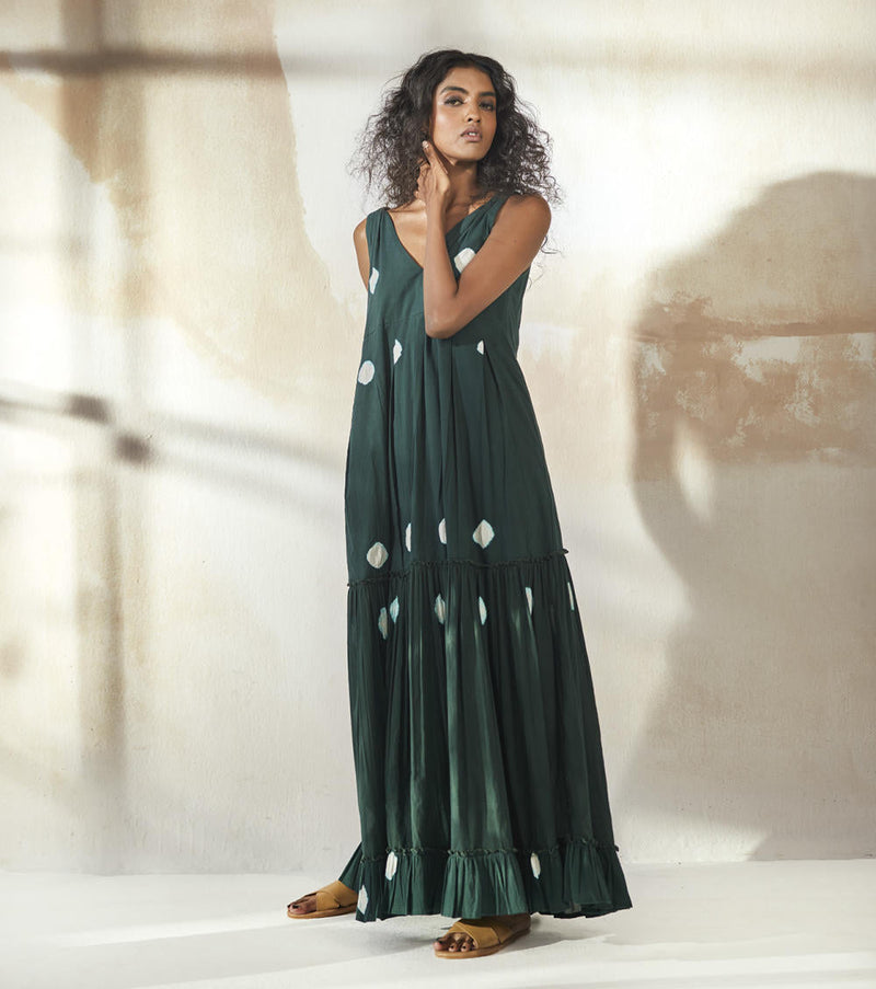 Dark Forest Dress by Khara Kapas for women Worldwide