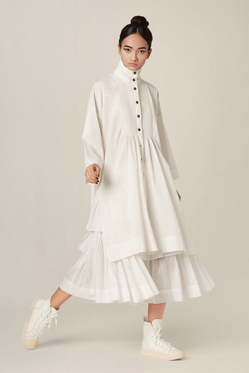 Delilah Shirt by Chola in white color for women Worldwide