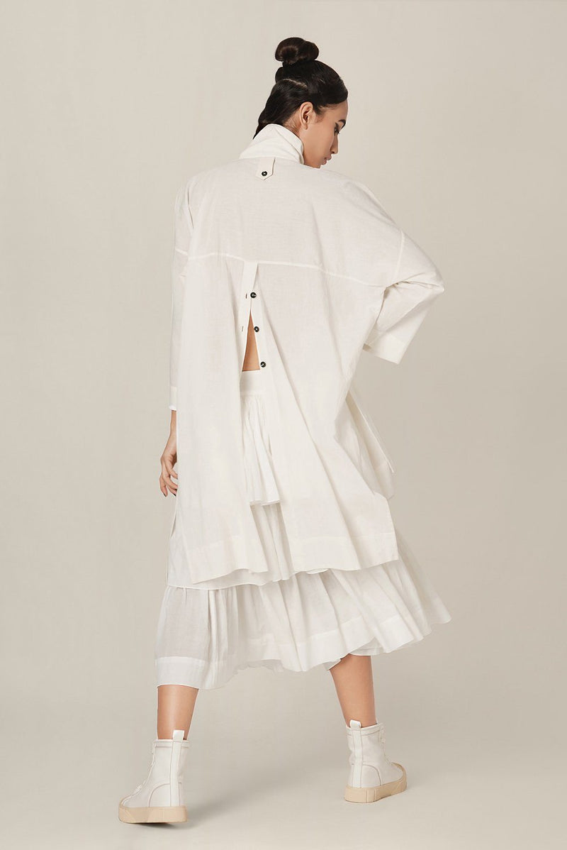 Delilah Shirt by Chola in white color for women Worldwide