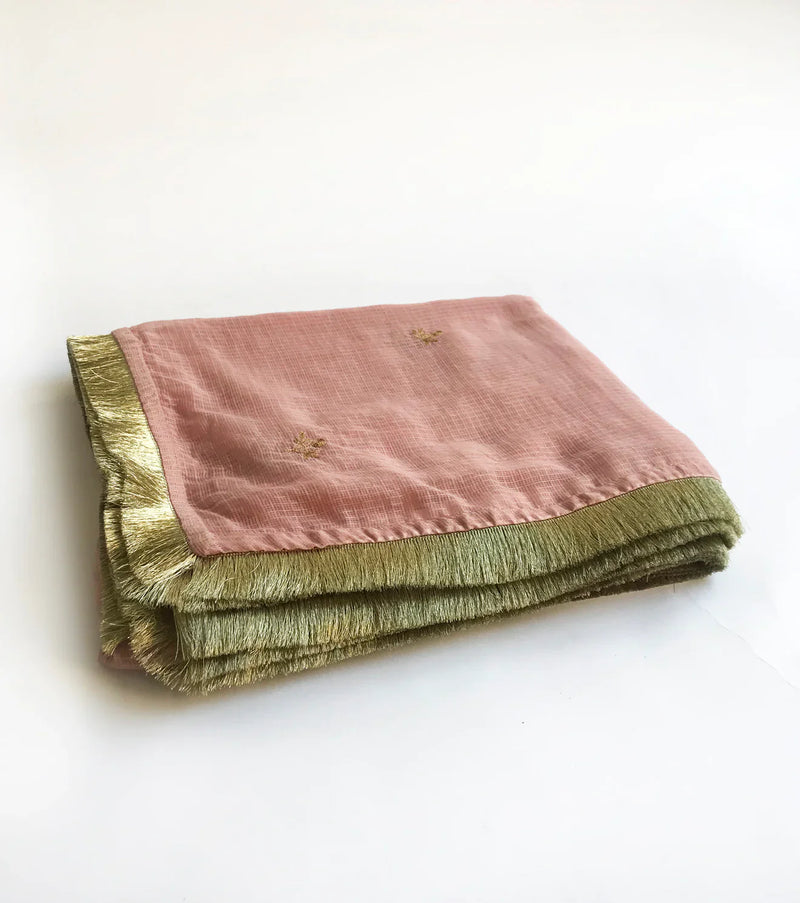 Gulabo Dupatta Dupattas by Khara Kapas in pink for women Worldwide