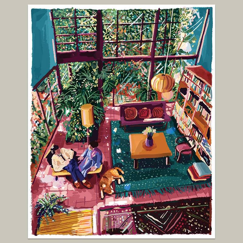 Eames Home 1 Art Namrata Kumar