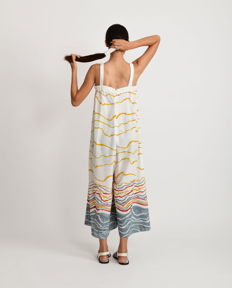 EARTH CREST ANKLE JUMPSUIT by Rias for women Worldwide