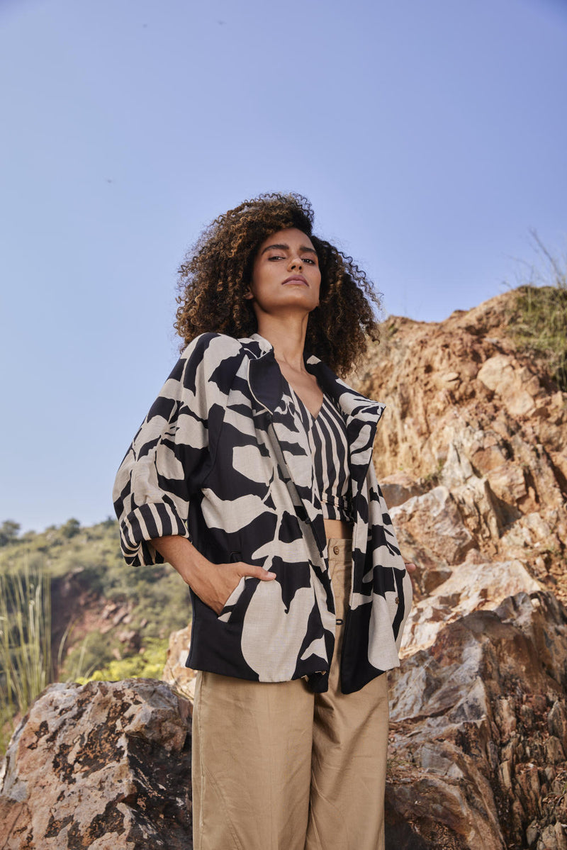Ebony's Desire Jacket Jackets & Overlays by Khara Kapas for women Worldwide