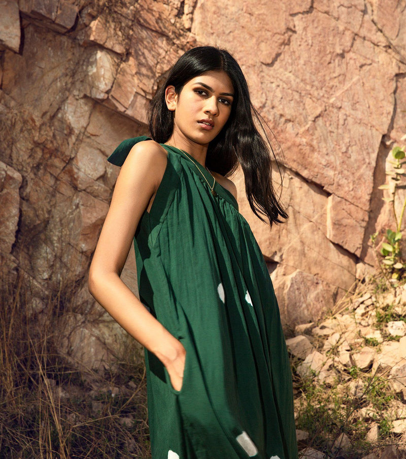 Escapade by Khara Kapas in green for women Worldwide