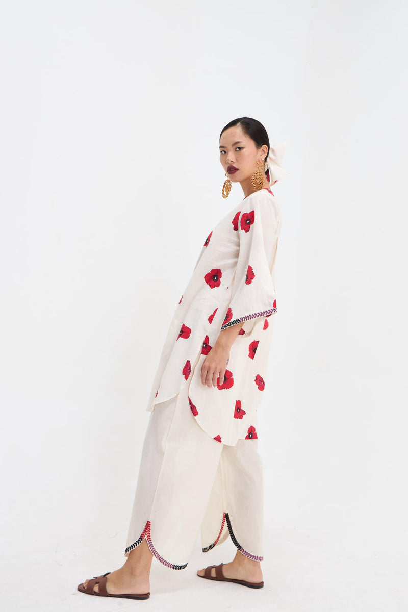 POPPY KURTA SET cotton by Aavidi for women Worldwide