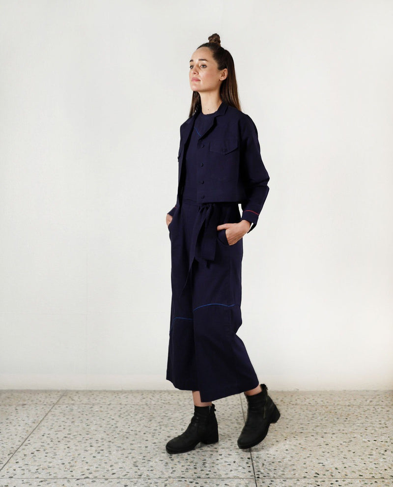 FLUID MOON CROP JACKET Jackets & Overlays by Rias for women Worldwide