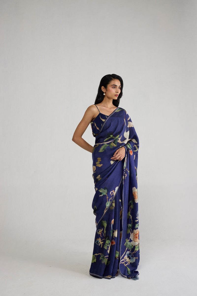Fuji Silk Saree saree by YAM-ORIENTAL GARDEN SEP'26 for women Worldwide