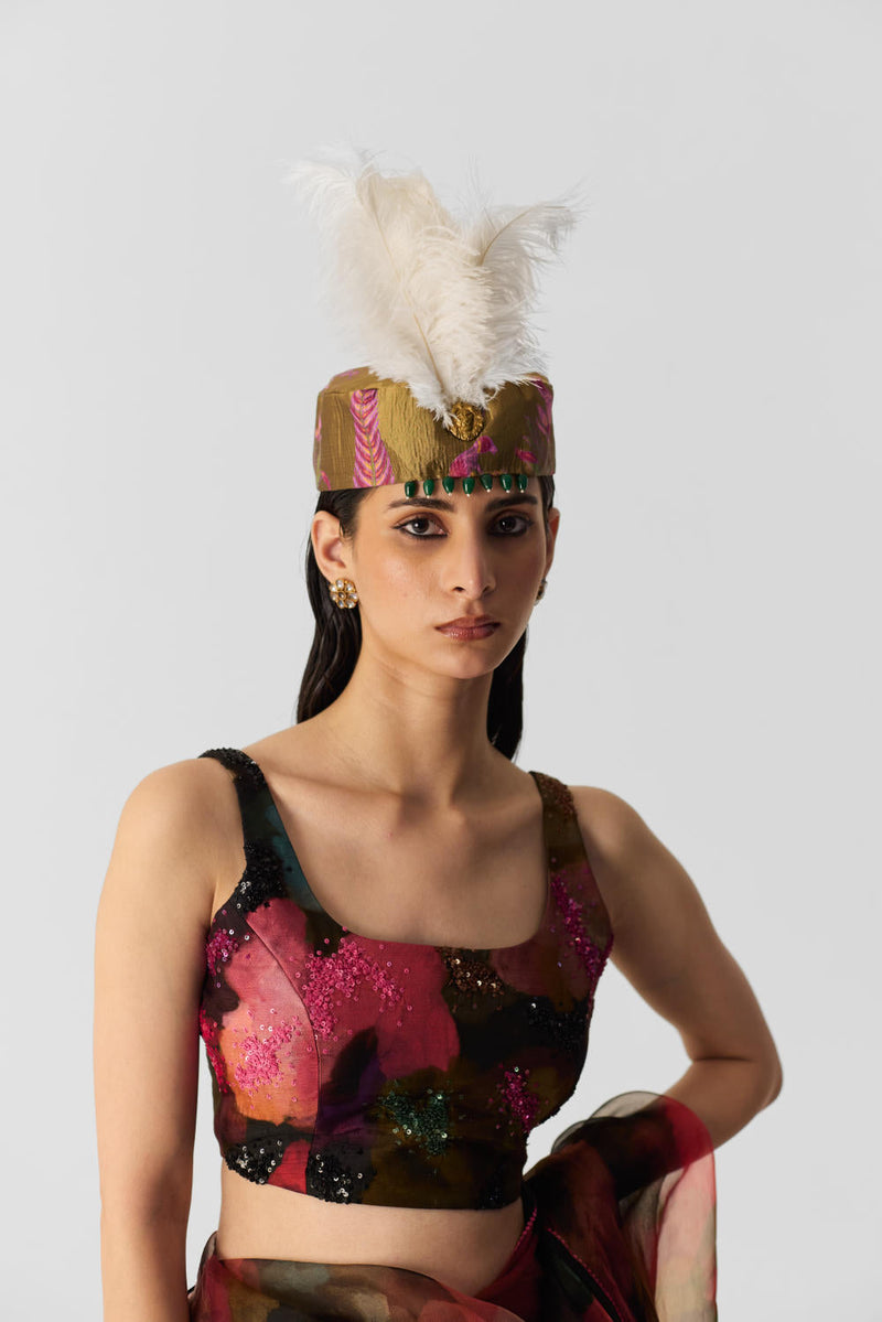 FURONG BLOUSE silk by Yam in multi color for women Worldwide