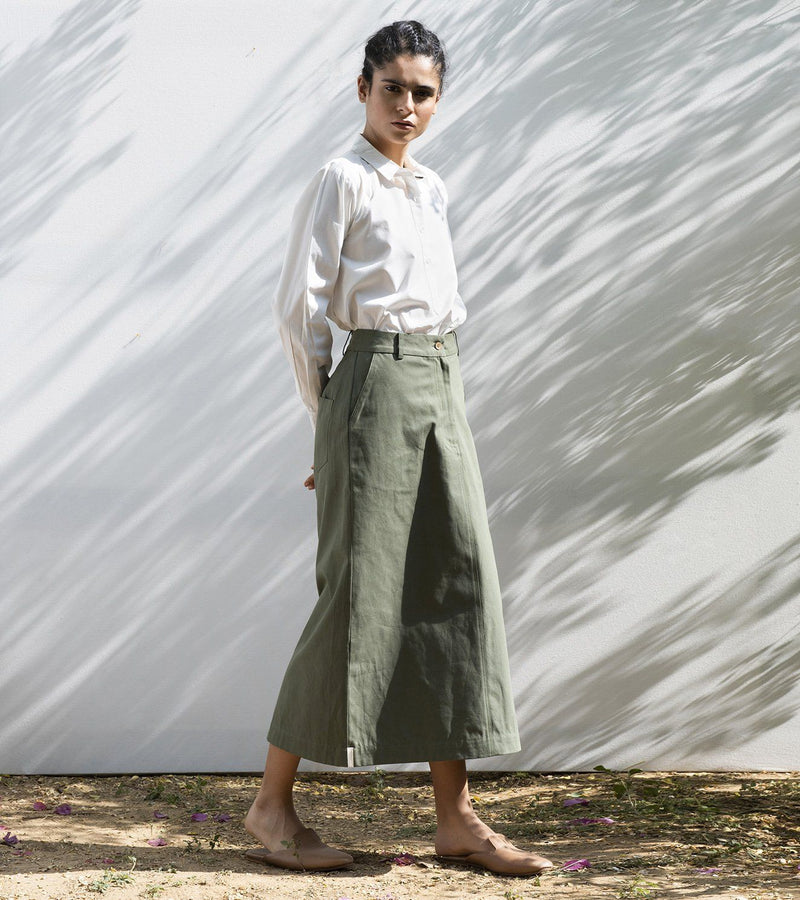 Garden Grove Long Skirt Skirts by Khara Kapas for women Worldwide