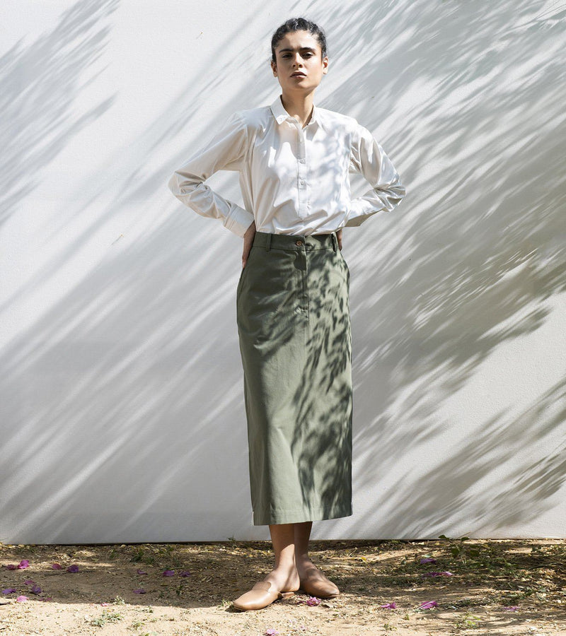 Garden Grove Long Skirt Skirts by Khara Kapas for women Worldwide