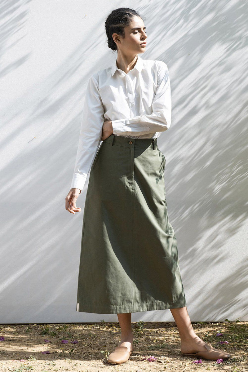 Garden Grove Long Skirt Skirts by Khara Kapas for women Worldwide