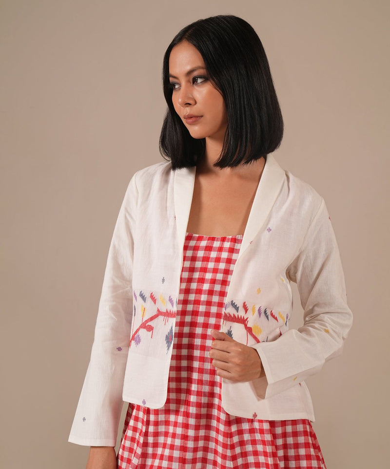 GARNET LUXE SET 100% cotton by Indigo Dreams in red color for women Worldwide