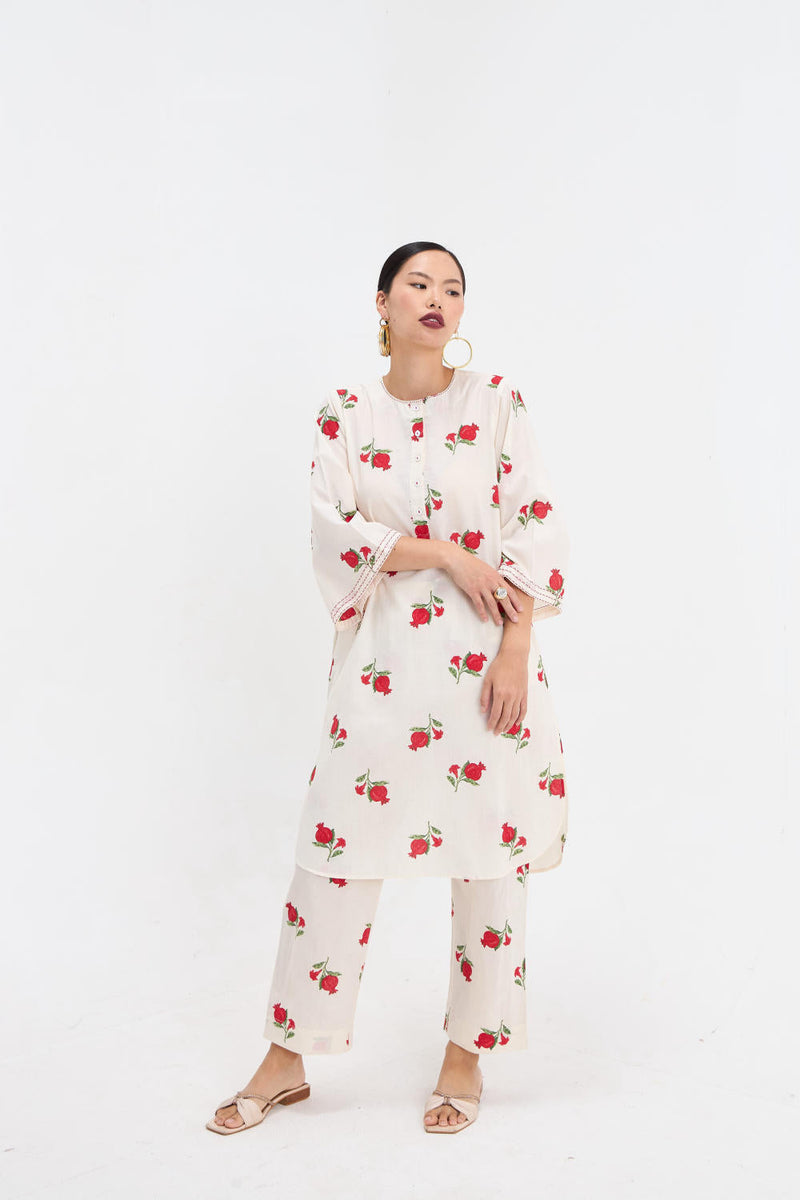 ANAAR KURTA SET cotton by Aavidi for women Worldwide