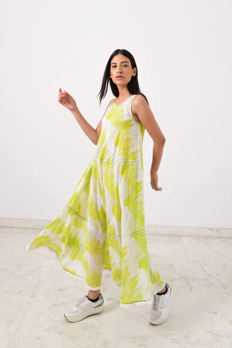 Geo Maxi Jumpsuits,Lounge Wear,Dress by Rias for women Worldwide