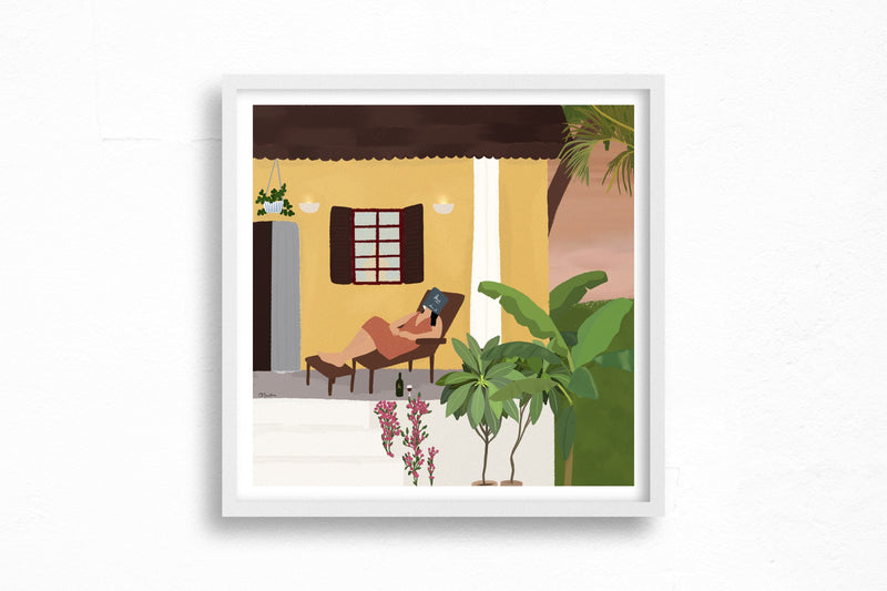 GOAN VERANDAH ART MEDHA EASWAR