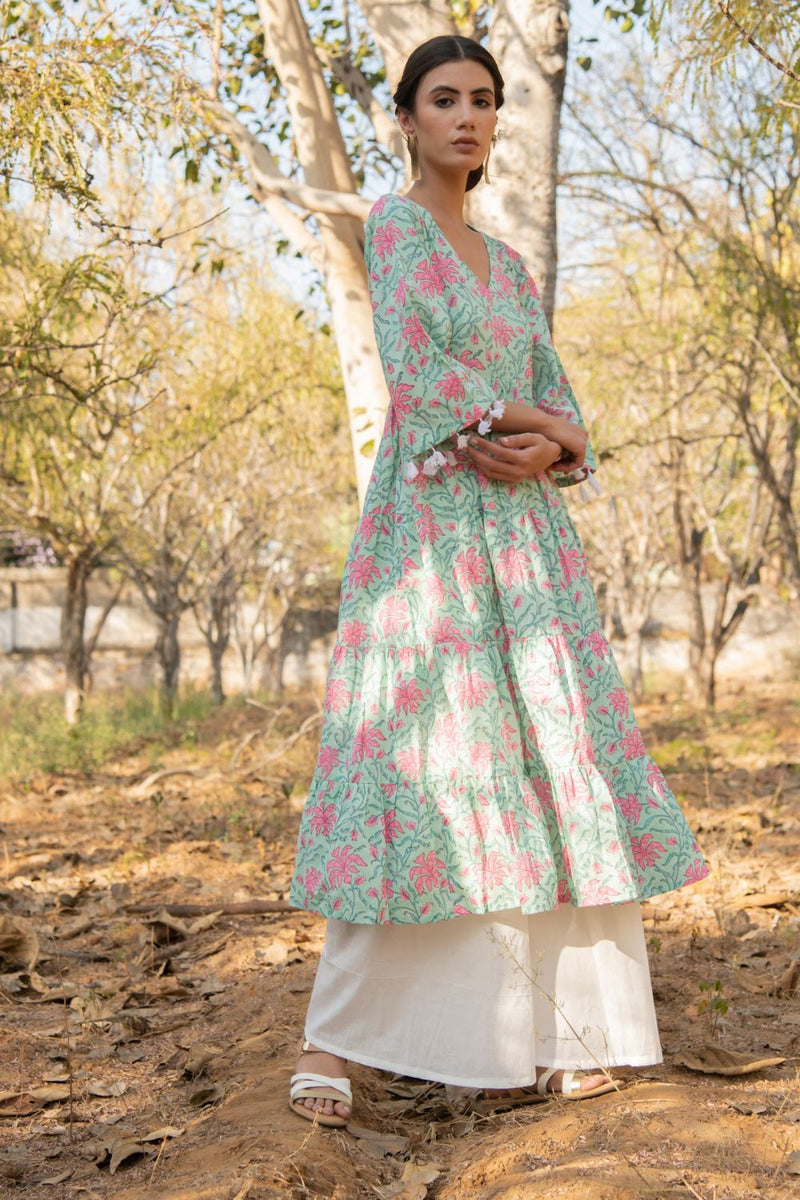 green gardenia tier set by Marche for women Worldwide