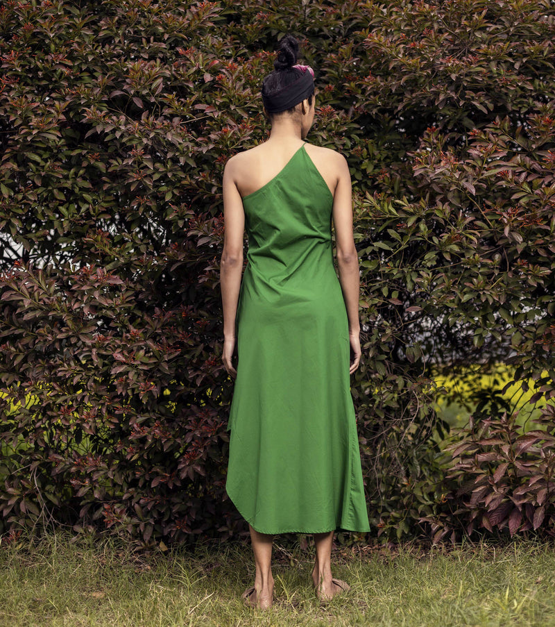 Green Pastures Dress by Khara Kapas for women Worldwide