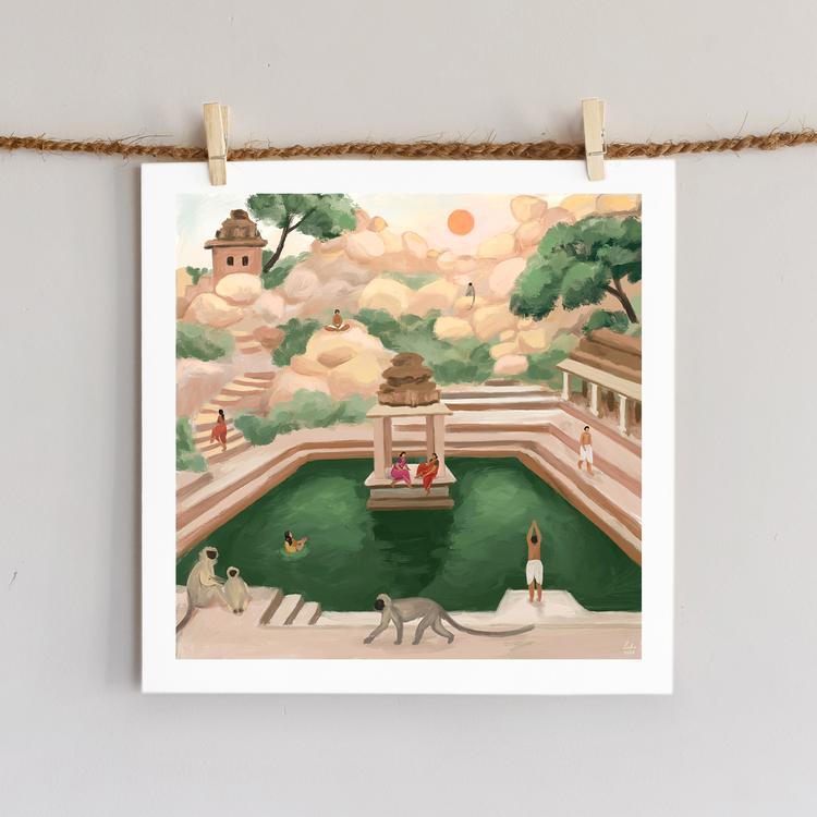 Hampi Art Richa Kashelkar