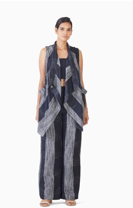 Handwoven Ikat Trouser by Akaaro for women Worldwide