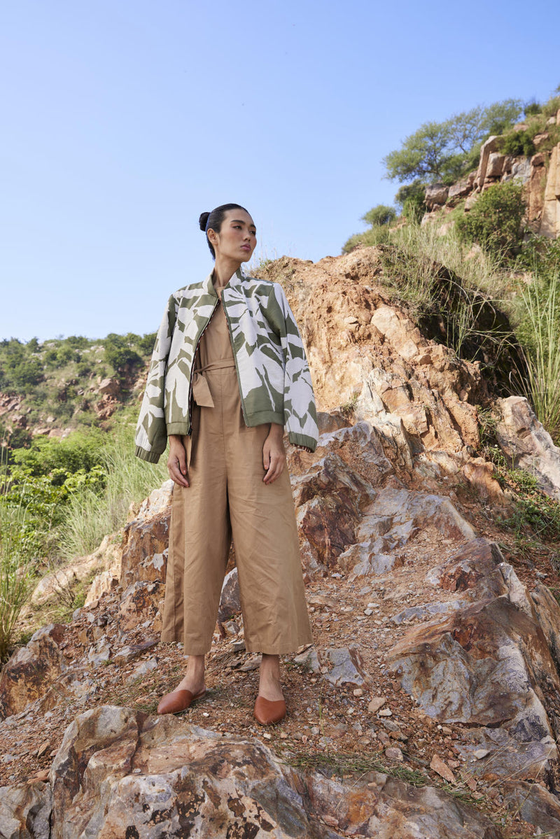 Haze beneath Bomber Jacket Jackets & Overlays by Khara Kapas for women Worldwide