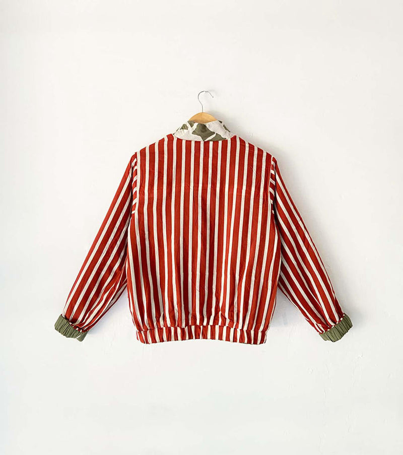 Haze beneath Bomber Jacket Jackets & Overlays by Khara Kapas for women Worldwide